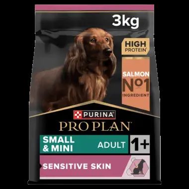 Purina Pro Plan Small & Mini Adult Sensitive Skin Salmon Dry Dog Food 3kg