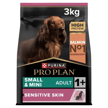 Purina Pro Plan Small & Mini Adult Sensitive Skin Salmon Dry Dog Food 3kg