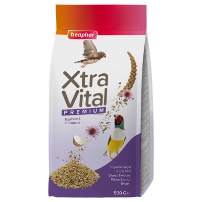 Beaphar XtraVital Premium Tropical Bird Food 500g
