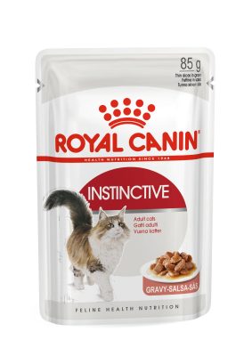 Royal Canin Feline Health Nutrition Instinctive Adult Chunks in Gravy Wet Cat Food 12 x 85g