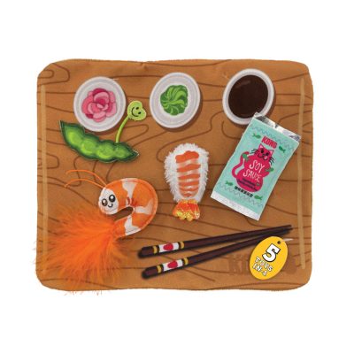 KONG Pull-A-Partz Sushi Cat Toy