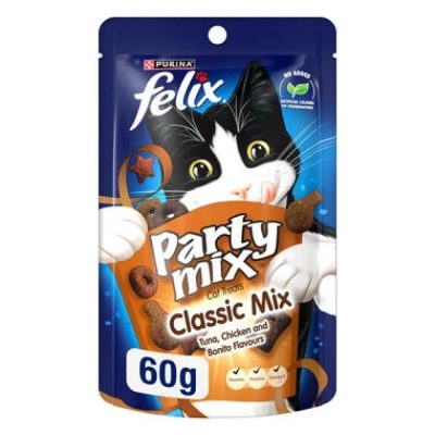 Purina Felix Party Mix Classic Mix Cat Treats 60g