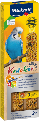 Vitakraft Kracker Multi-Vitamin for Budgies (2 Sticks)