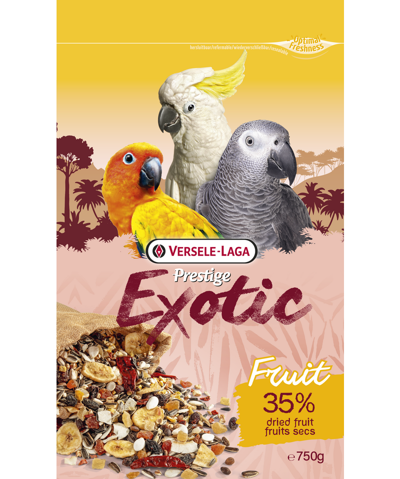 Versele-Laga Prestige Parrots Exotic Fruit Mix 600g