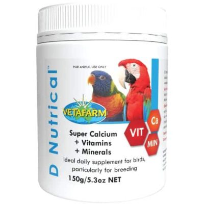 Vetafarm D-Nutrical Calcium Supplement Powder 150g