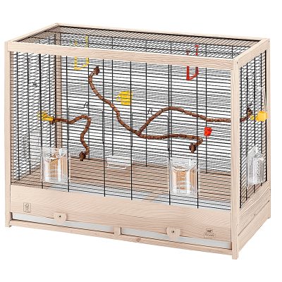 Ferplast Giulietta 6 Wooden Bird Cage 81 x 41 x 64 cm Black