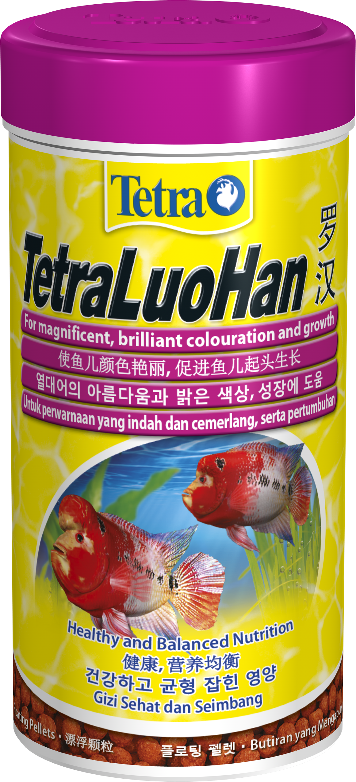 Tetra TetraLuoHan Flowerhorn Pellets 1L