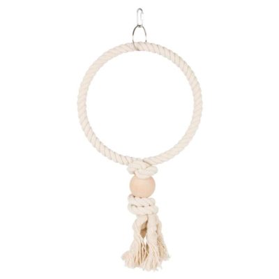 Trixie Rope Ring Toy for Birds Medium