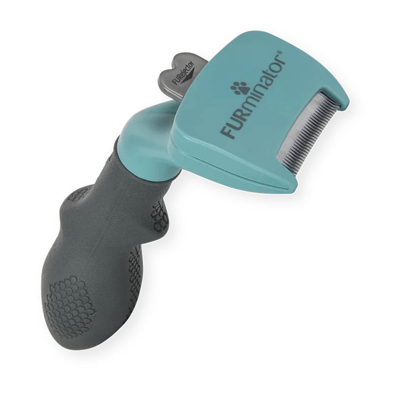 FURminator Undercoat deShedding Tool for Small Long-Hair Cats (under 4.5kg)