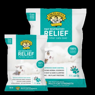 Dr. Elsey's Respiratory Relief Clumping Clay Cat Litter 9.08kg