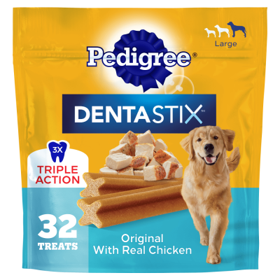 Pedigree Dentastix Daily Dental Treats Large Breed 7 Sticks 270g