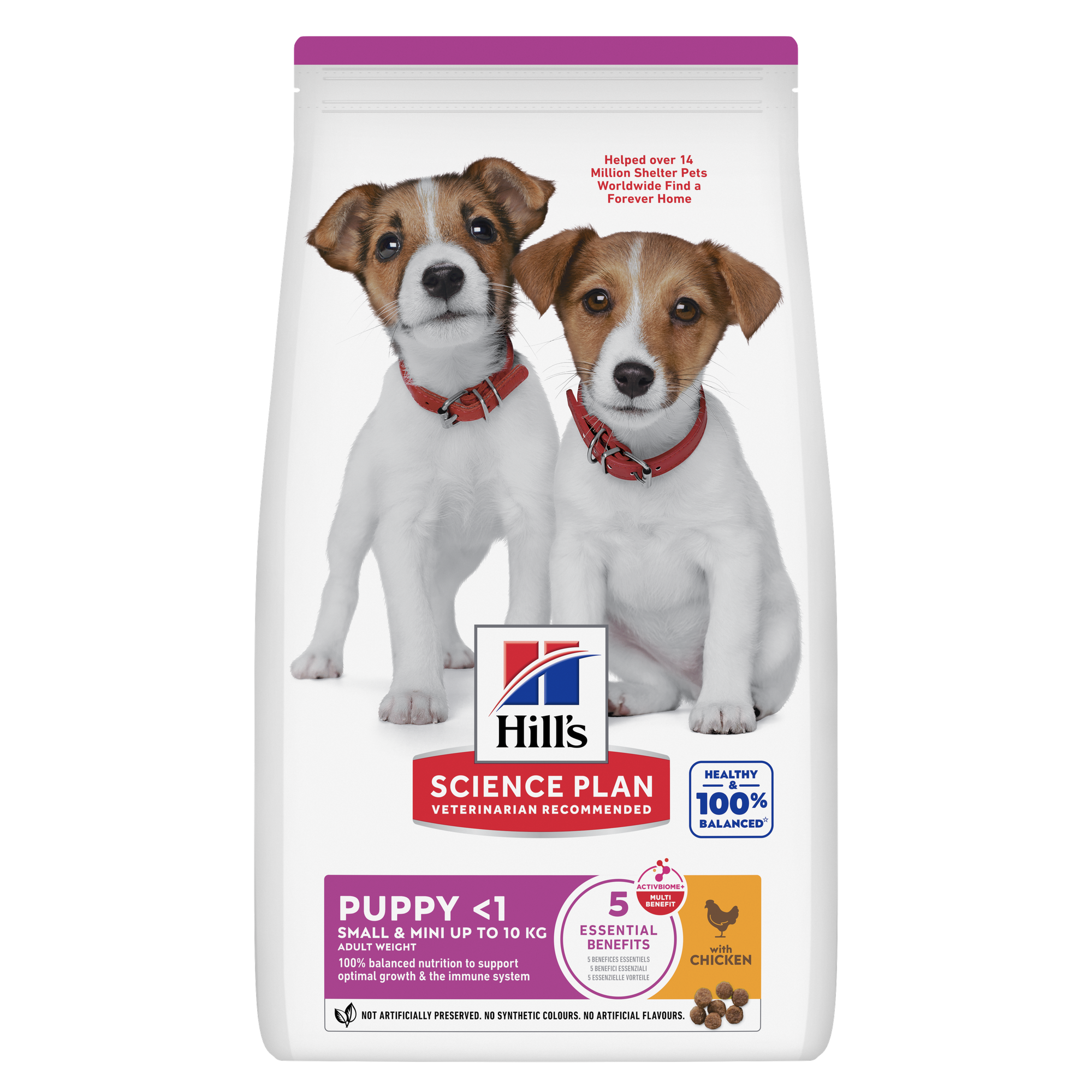 Hill's Science Plan Small & Mini Puppy Dry Dog Food with Chicken 1.5kg