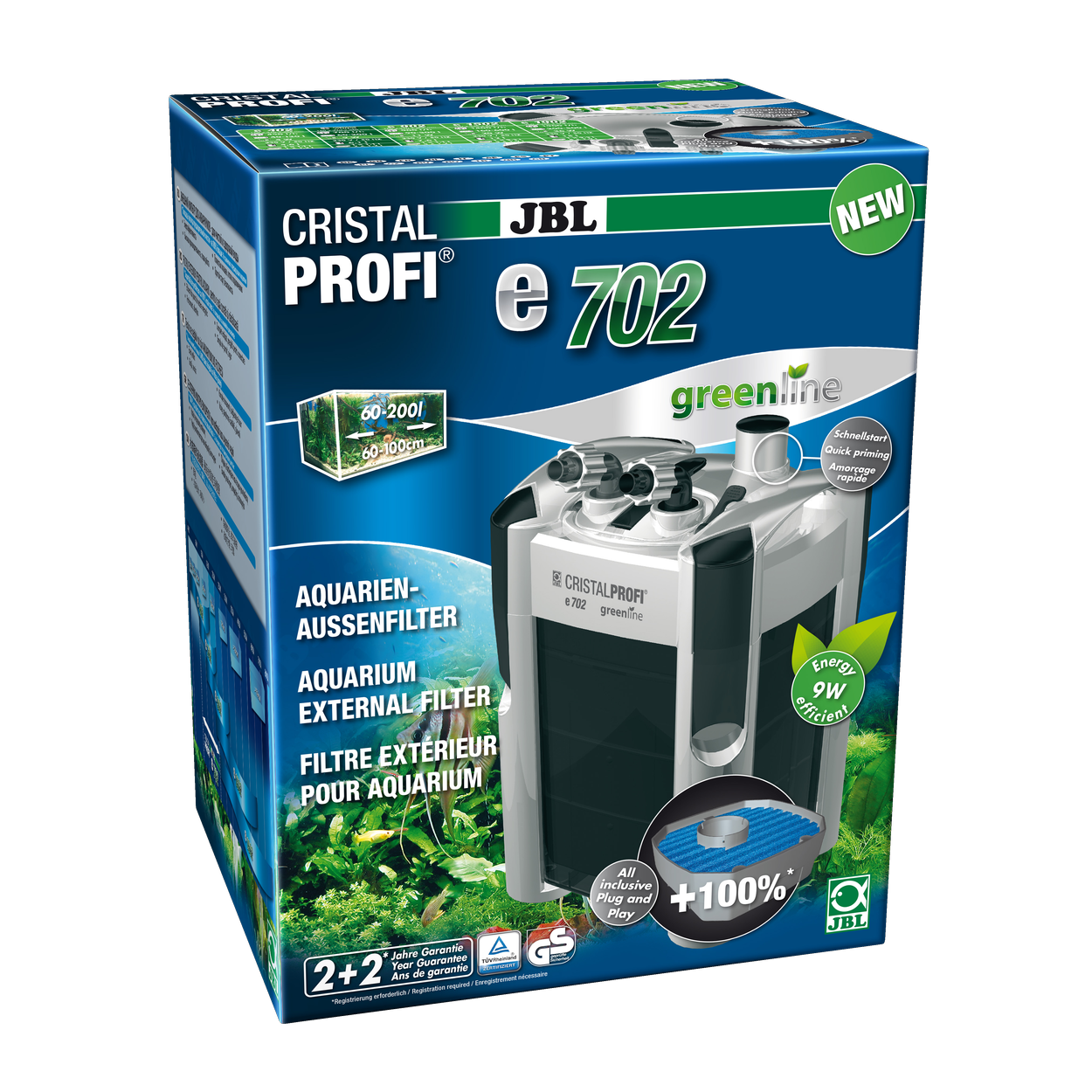 JBL CristalProfi e702 Greenline External Filter