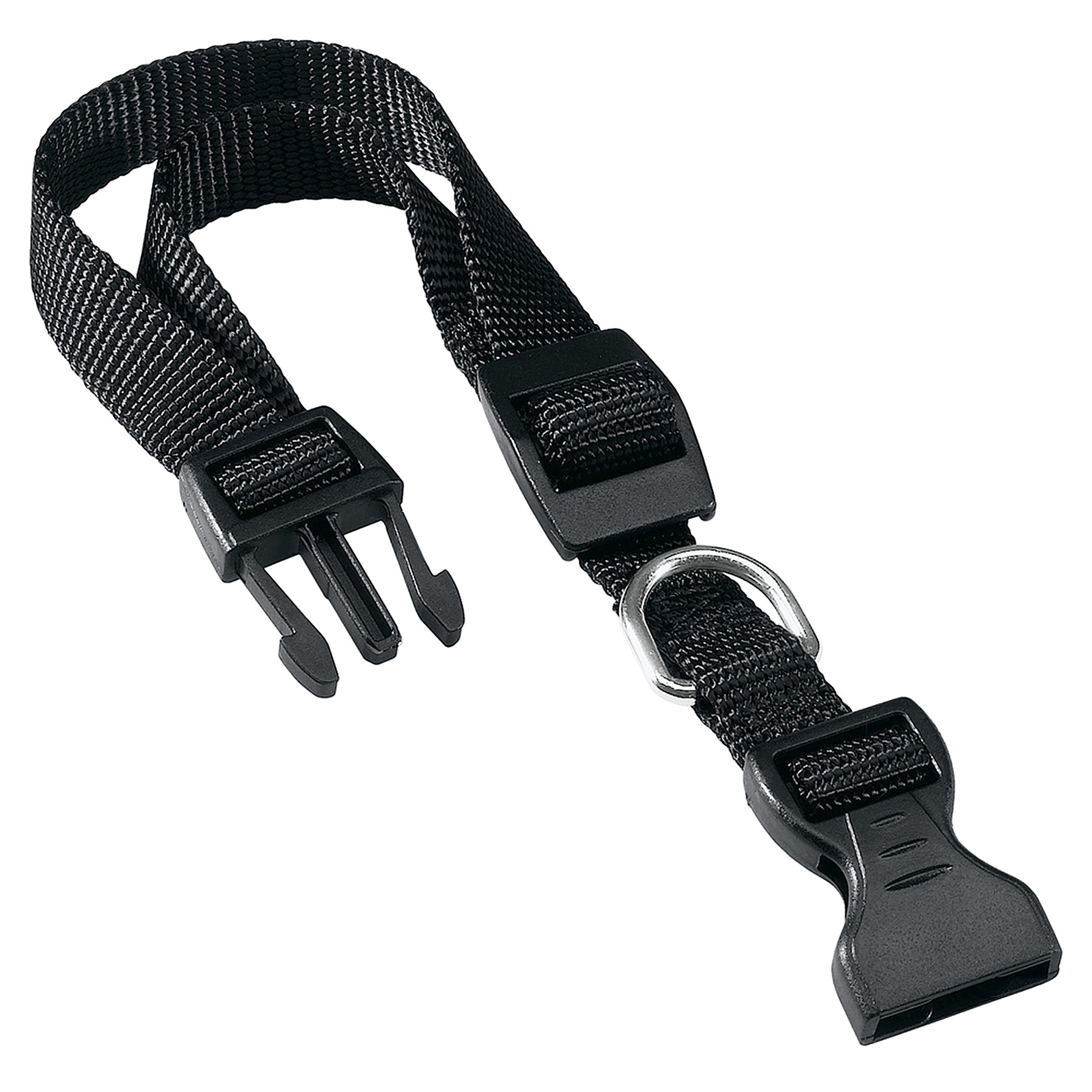 Ferplast Club C Nylon Dog Collar 30-44cm x 15mm Black