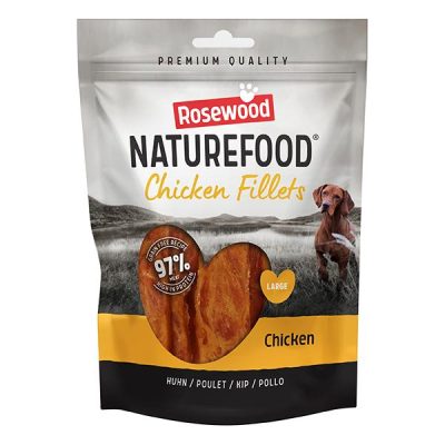 Rosewood Chicken Fillet Strips Large Dog Treats 150g