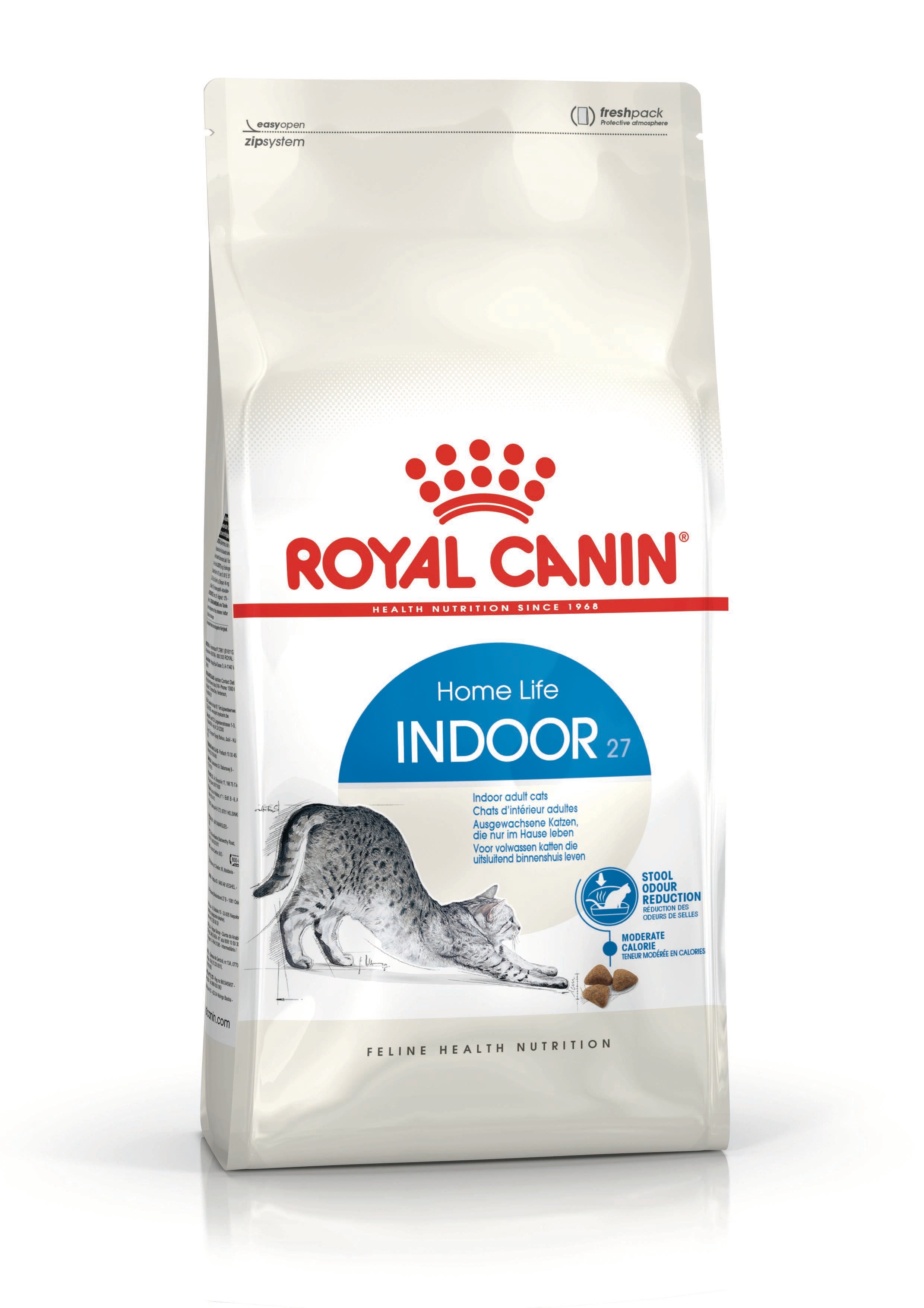 Royal Canin Feline Health Nutrition Indoor 27 Adult Dry Cat Food 4kg