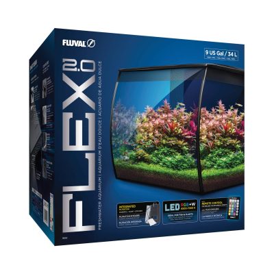 Fluval Flex 2.0 Aquarium 34L Black