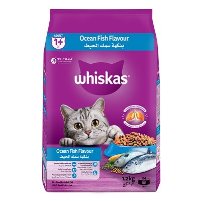 Whiskas Adult 1+ Ocean Fish Dry Cat Food 1.2kg
