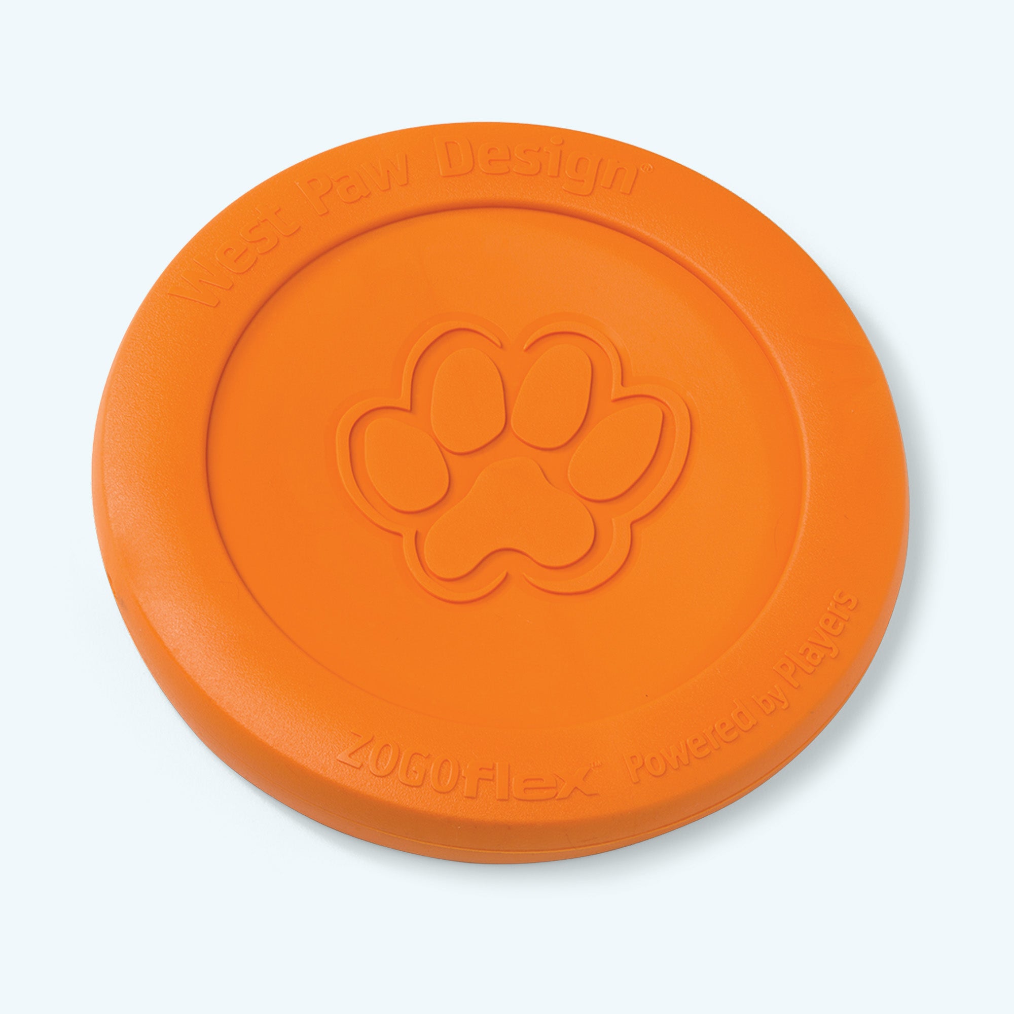 West Paw Zogoflex Zisc Flying Disc Large Orange