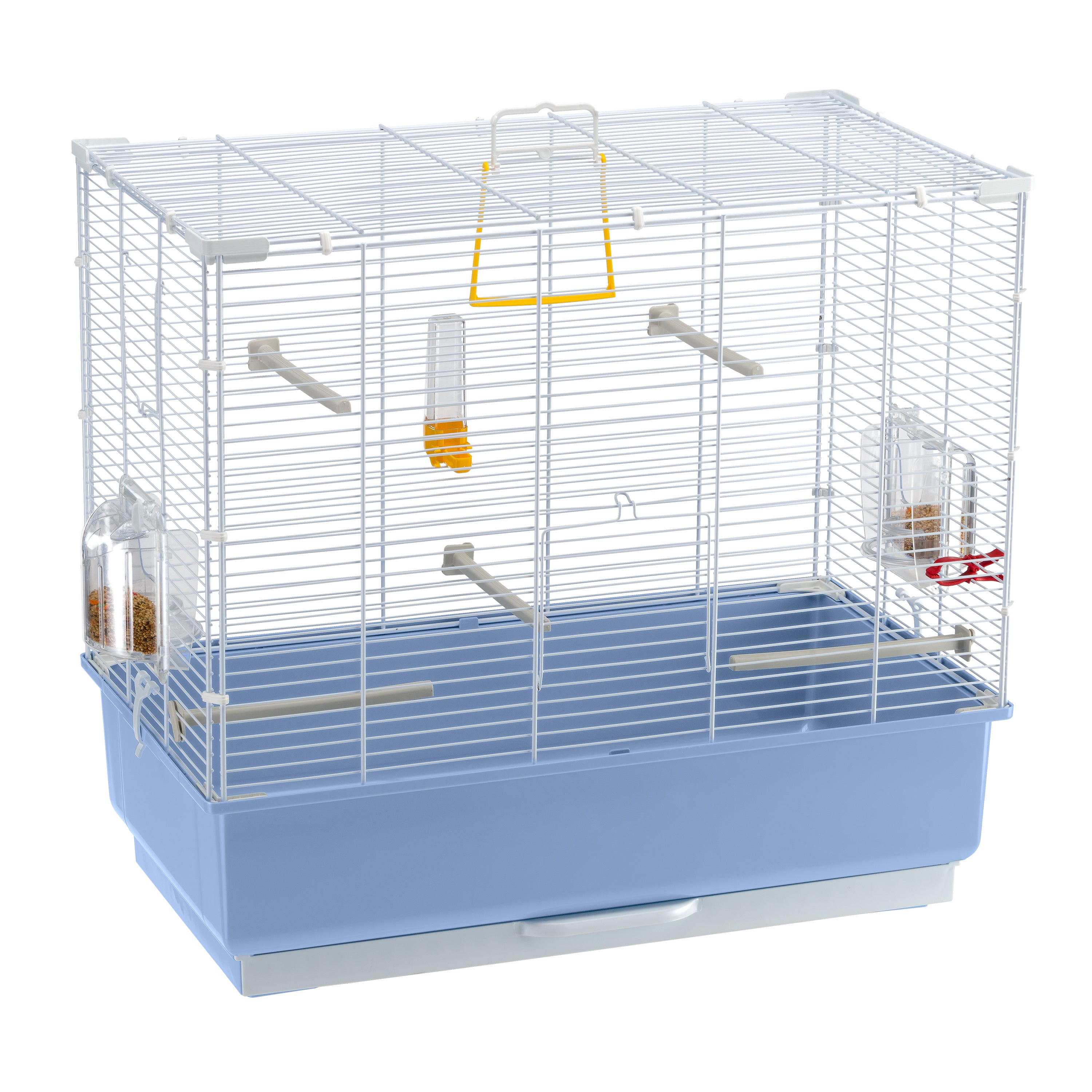 Ferplast Rekord 4 Bird Cage with White Bars (Medium)