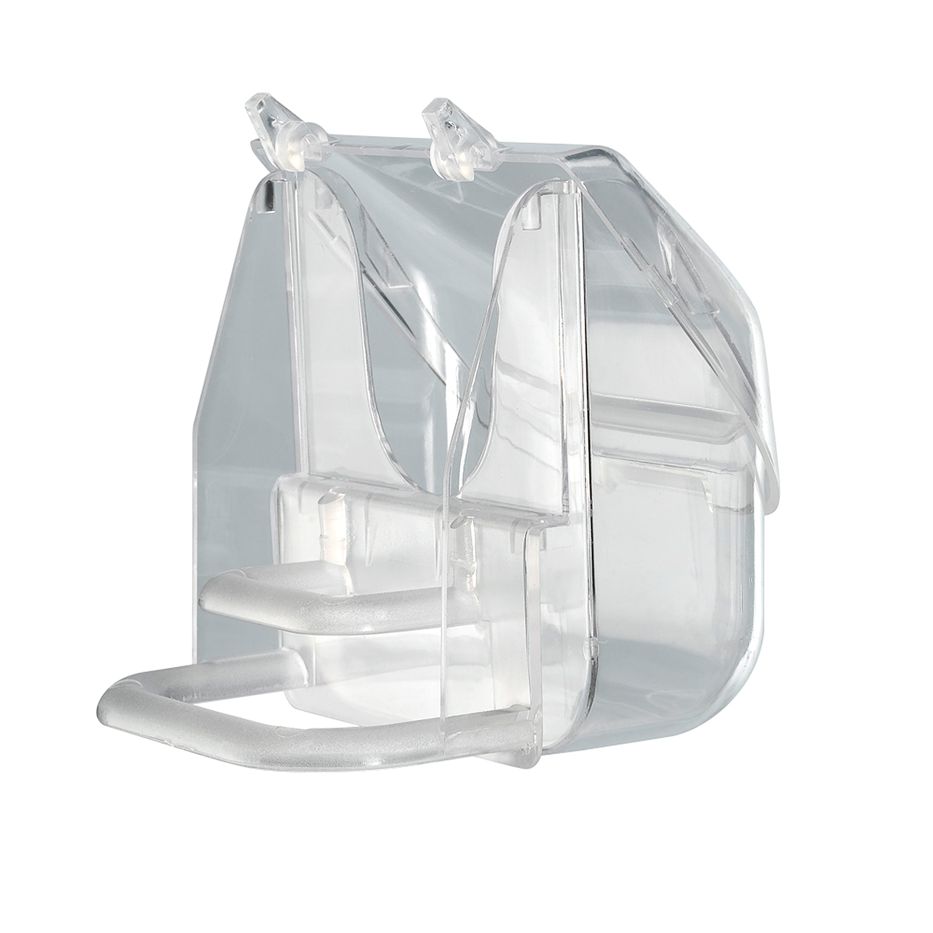 Ferplast Pretty 4522 Acrylic Bird Feeding Bowl 9 x 9 x 9 cm