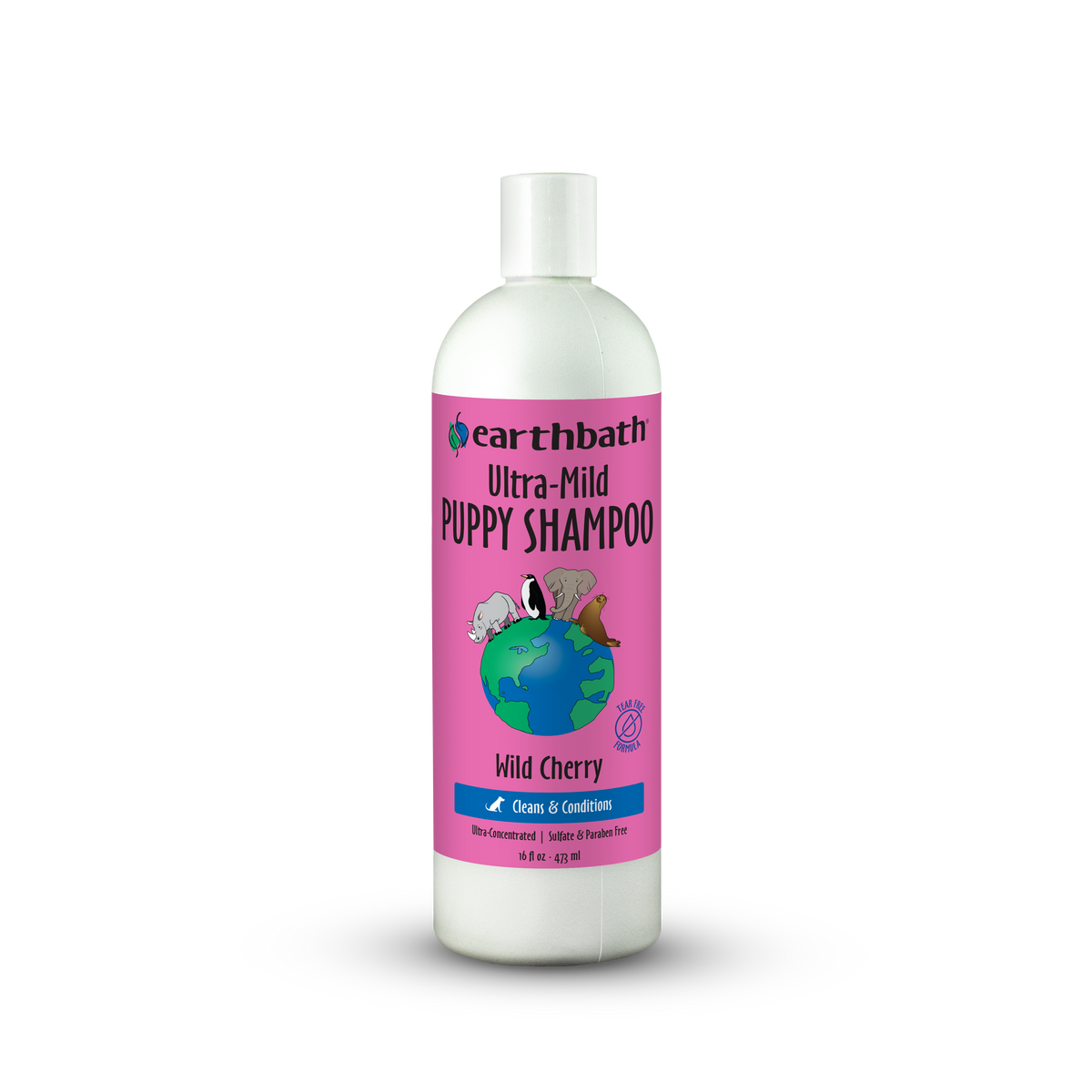 earthbath Ultra-Mild Puppy Shampoo Wild Cherry 16oz