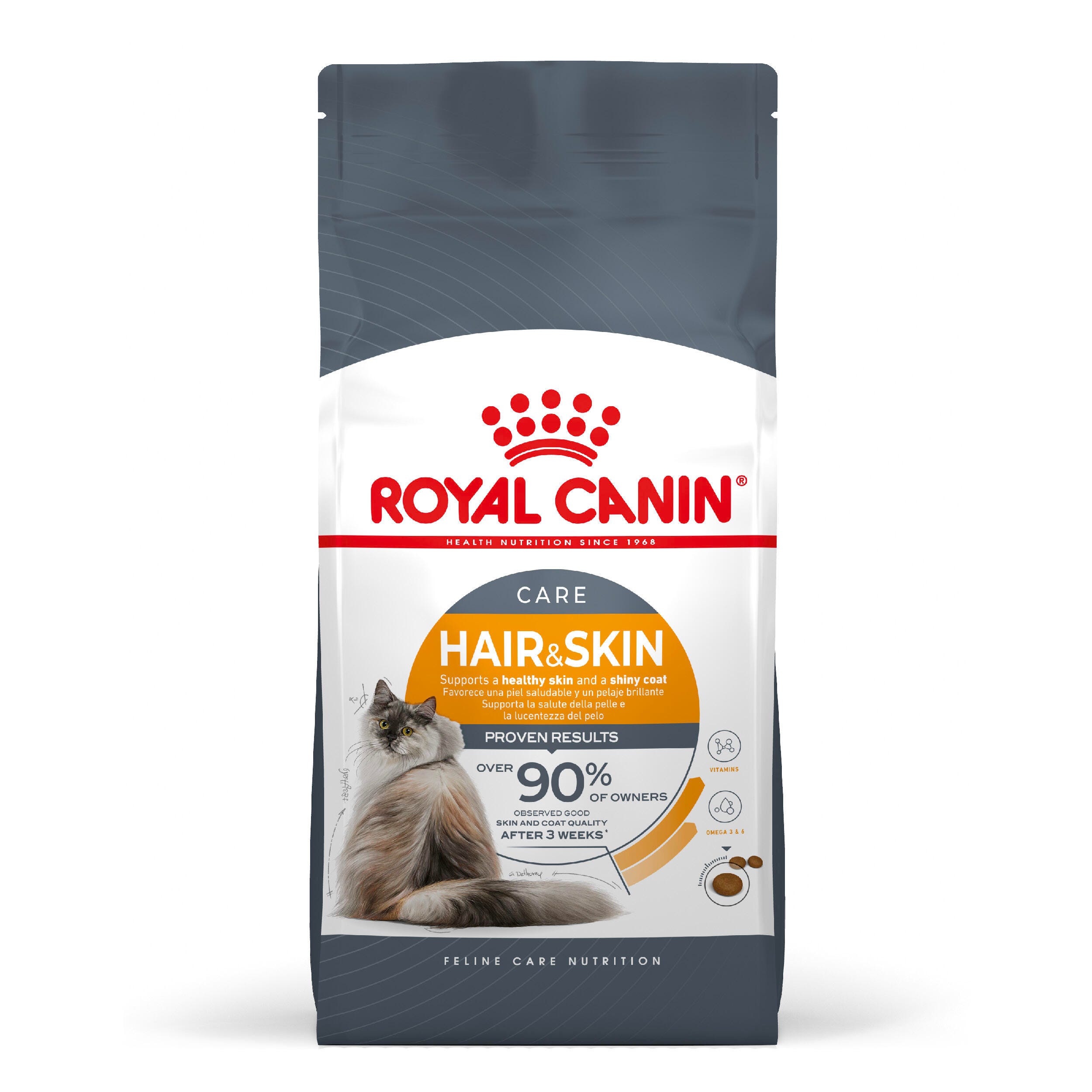 Royal Canin Feline Care Nutrition Hair & Skin Care Adult Dry Cat Food 4kg