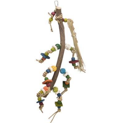 Trixie Natural Toy Branch for Birds 56cm
