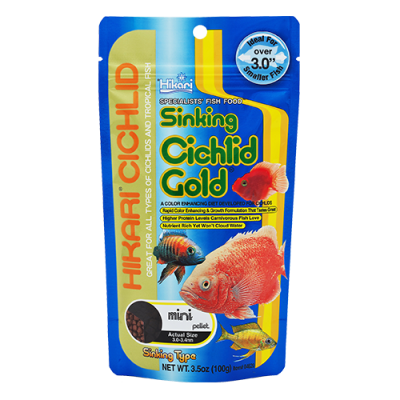 Hikari Sinking Cichlid Gold Mini 100g
