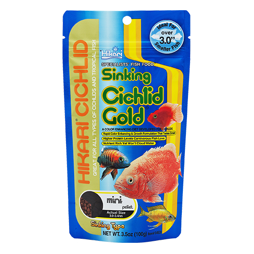 Hikari Sinking Cichlid Gold Mini 100g