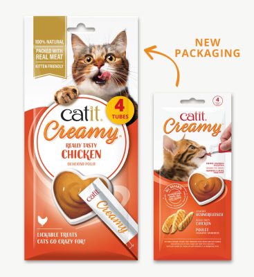 Catit Creamy Lickable Treats Chicken 40g