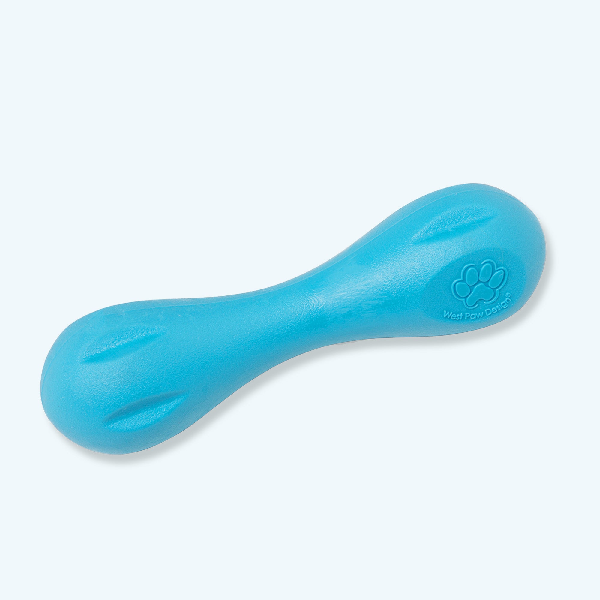 West Paw Zogoflex Hurley Dog Bone Small Blue