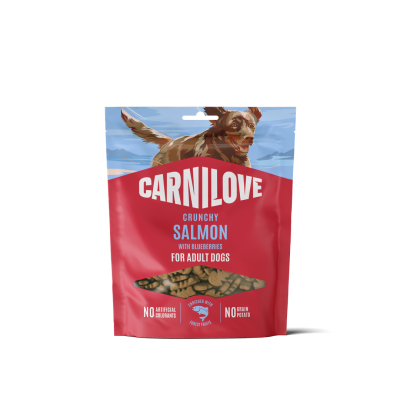Carnilove Salmon with Blueberries Crunchy Snack for Dogs 200g