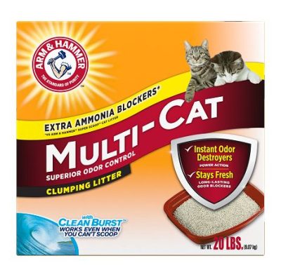 Arm & Hammer Multi-Cat Clumping Cat Litter 9.07kg